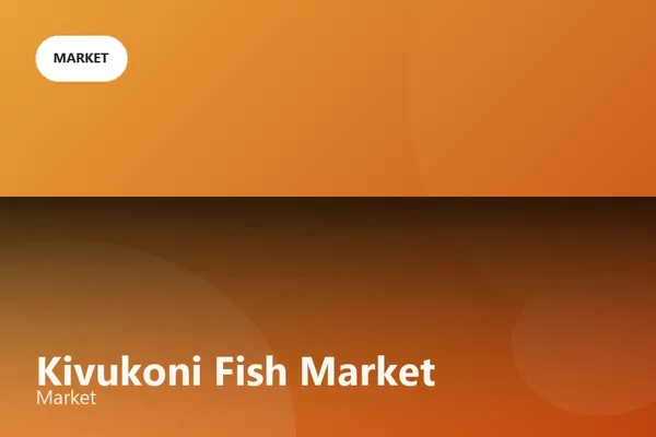 Kivukoni Fish Market