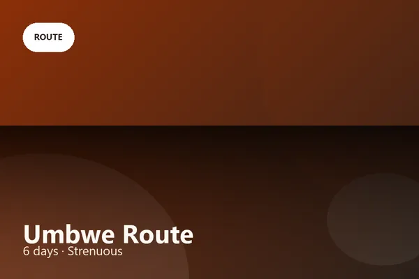 Umbwe Route